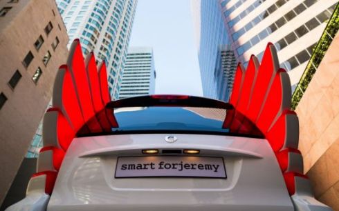 Дизайнерский электрокар «Smart Forjeremy»