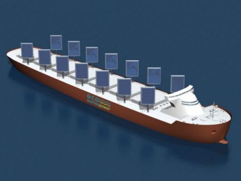 Паруса EnergySail - экономят топливо и улучшают экологию