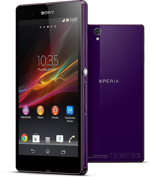 5-дюймовый флагман Sony Xperia Z