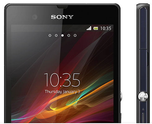 5-дюймовый флагман Sony Xperia Z