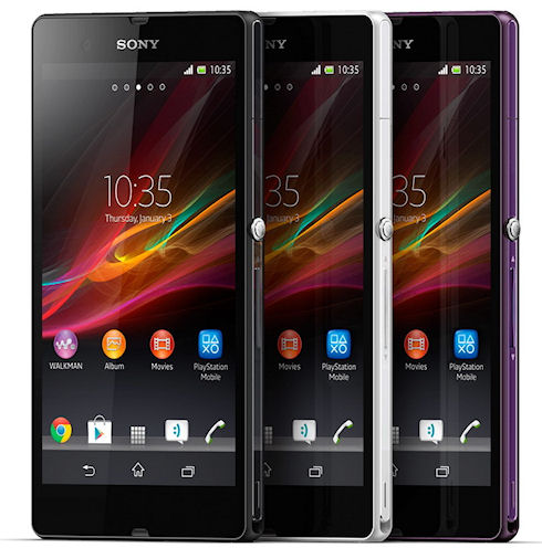 5-дюймовый флагман Sony Xperia Z