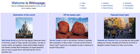 Wikimedia запускает Wikivoyage