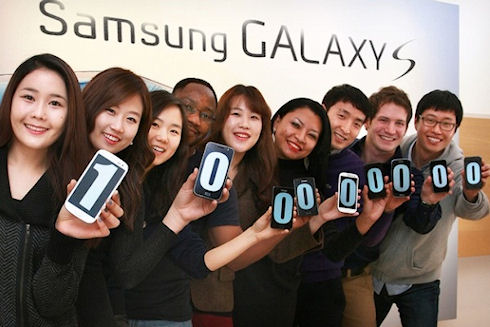 Продажи Galaxy S перешагнули 100-миллионную отметку