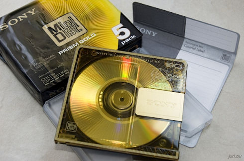 Sony прекращает производство MiniDisc