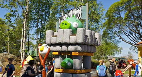 В 2013 году в России появится парк Angry Birds