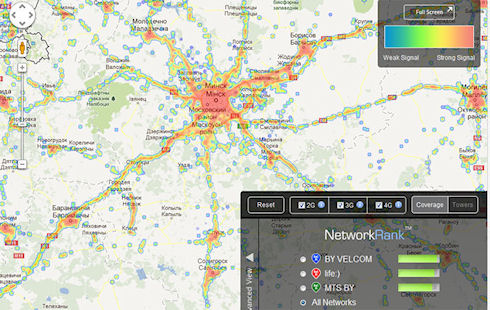 Результаты исследования скорости LTE-сетей