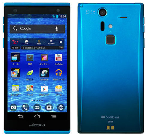 Новый смартфон Fujitsu Arrows A 201F