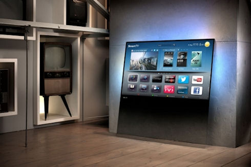 Стеклянные телевизоры Philips DesignLine TV