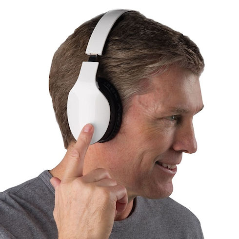 Finger Swipe Headphones – сенсорные наушники для смартфона