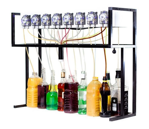 Робот-бармен Bartendro на основе компьютера Raspberry Pi