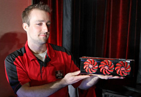 AMD рассказала о двухпроцессорном ускорителе Radeon HD 7990