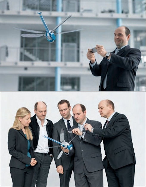 Робот-стрекоза BionicOpter