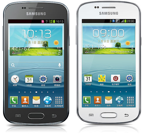 4-дюймовый двухсимочный Samsung Galaxy Trend II