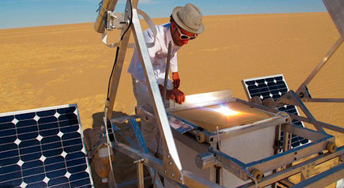 Solar Sinter – 3D-принтер на солнечной энергии