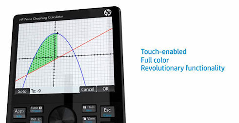 HP Prime – калькулятор с сенсорным дисплеем