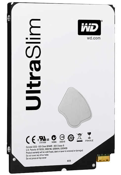 Тонкие жесткие диски WD Blue UltraSlim