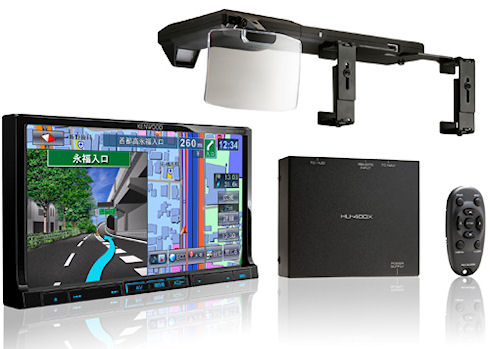 Навигация JVC Kenwood MDV-737 HUD с удобным визуальным модулем