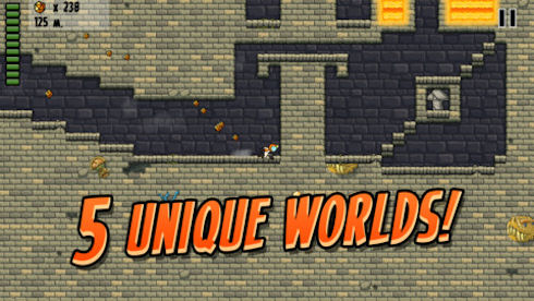 Worm Run – брось алмазы, беги!