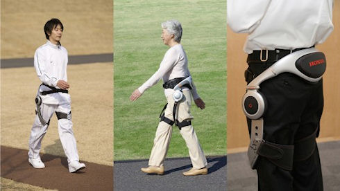 Новый экзоскелет Honda Walking Assist Device