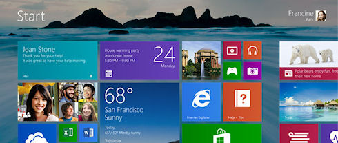 Первые скриншоты Windows 8.1
