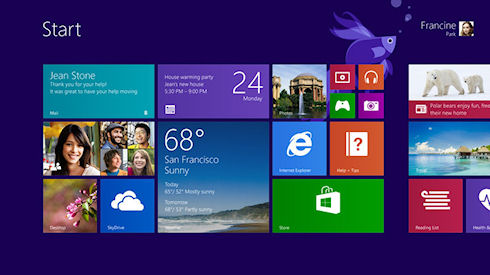 Первые скриншоты Windows 8.1