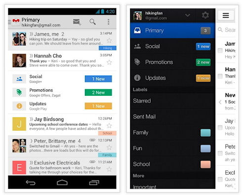 Google обновила интерфейс Gmail