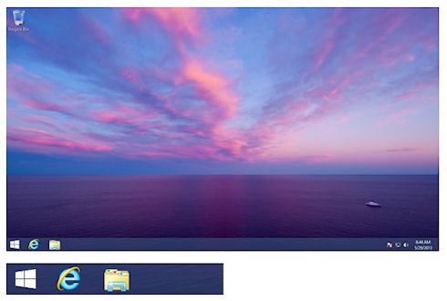 Кнопка «Пуск» появится в Windows 8.1