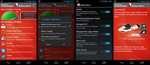 BatteryGuru – оптимизирует расход энергии Android-гаджетов