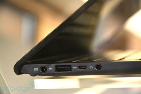 Ноутбук ASUS Zenbook Infinity с крышкой из стекла Gorilla Glass 3