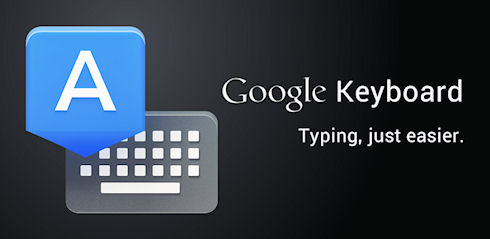 Клавиатура Google доступна в Google Play