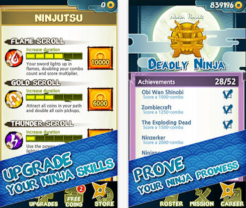 Ninja Slash – идеальный зомби-ранер