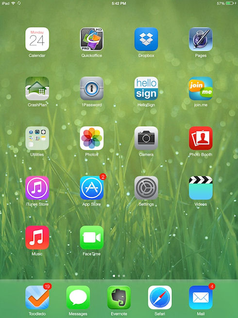 Apple объявила о выходе второй бета-версии iOS 7