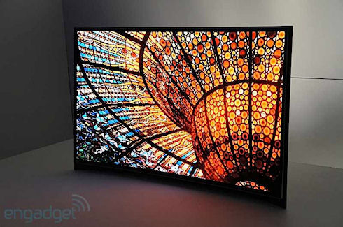 Первый изогнутый телевизор Samsung с диагональю 55