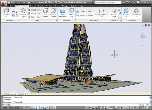 3D моделирование в AutoCad
