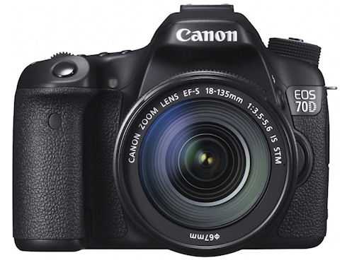 Зеркальная камера EOS 70D с Wi-Fi