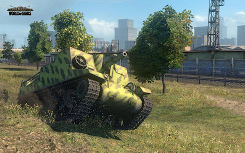 Британские самоходки в World of Tanks 8.7