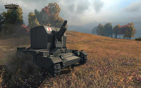Британские самоходки в World of Tanks 8.7