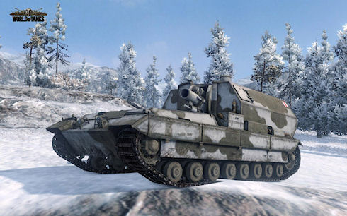 Британские самоходки в World of Tanks 8.7