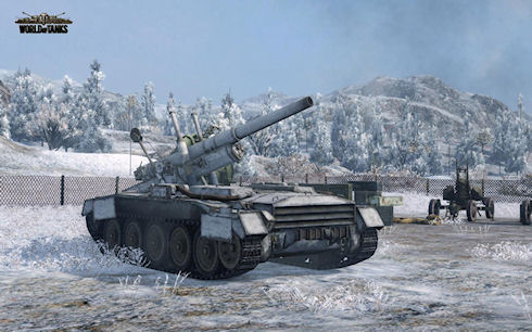 Британские самоходки в World of Tanks 8.7