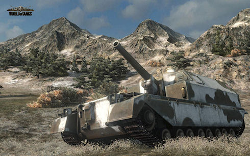 Британские самоходки в World of Tanks 8.7
