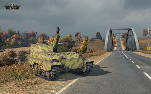 Британские самоходки в World of Tanks 8.7