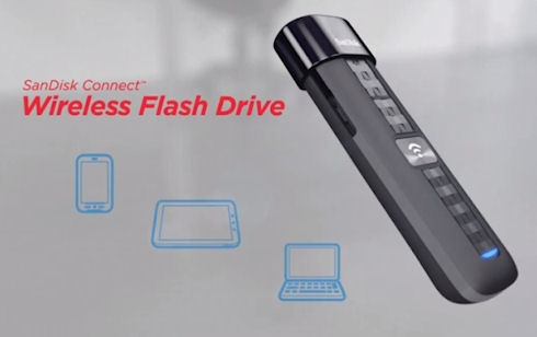 SanDisk Connect – беспроводной накопитель с поддержкой USB