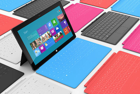 Планшеты Surface принесли Microsoft 853 млн долларов