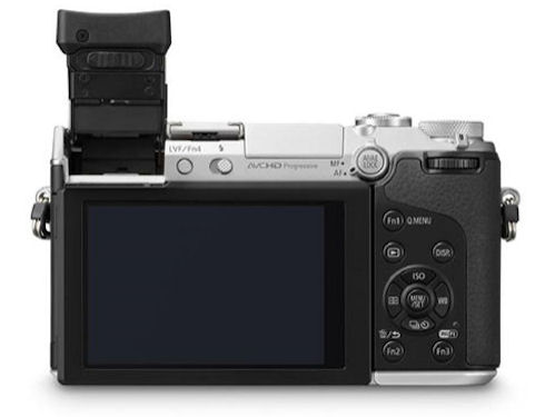 Камера Panasonic Lumix GX7 с поворотным дисплеем и видоискателем