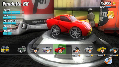 Table Top Racing – продвинутые гонки на мини-машинках