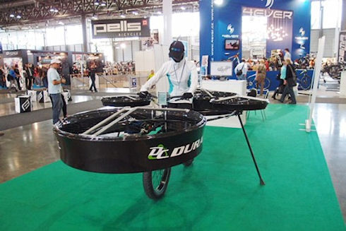 «F-Bike» - летающий электровелосипед