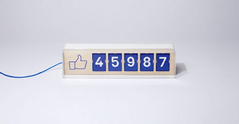 Smiirl Fliike – посчитает лайки в Facebook