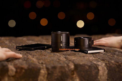 Sony выпустит специальные объективы для смартфонов