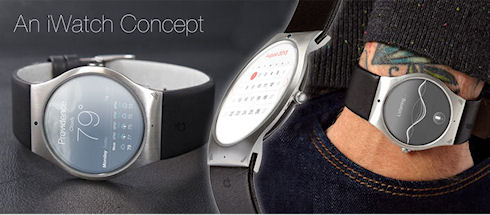 Концепт умных часов iWatch