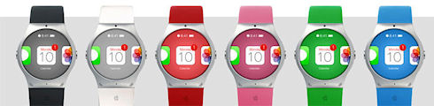 Концепт умных часов iWatch